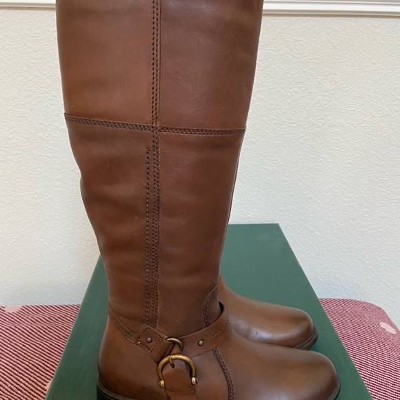 Clarks Plaza Pug Tall Riding Boots - Picture 3 of 5